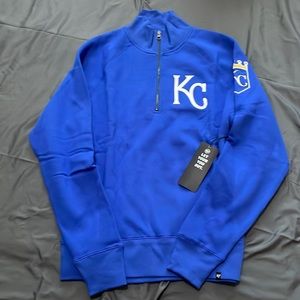 Kansas City Royals 3/4 Zip Sweater
